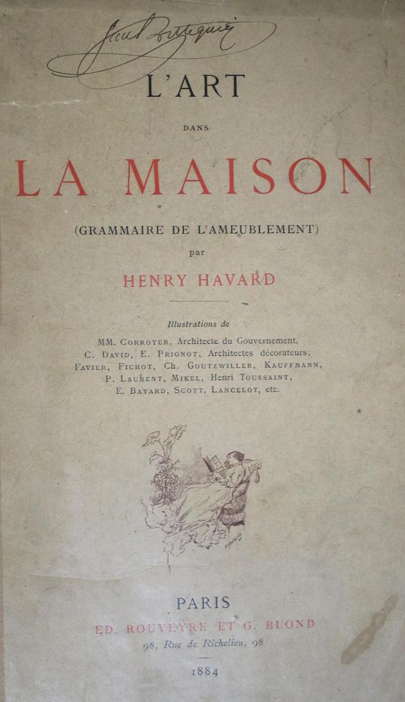 Große Abbildung Nr.1: 133-507 Havard,H.: (Möbel)