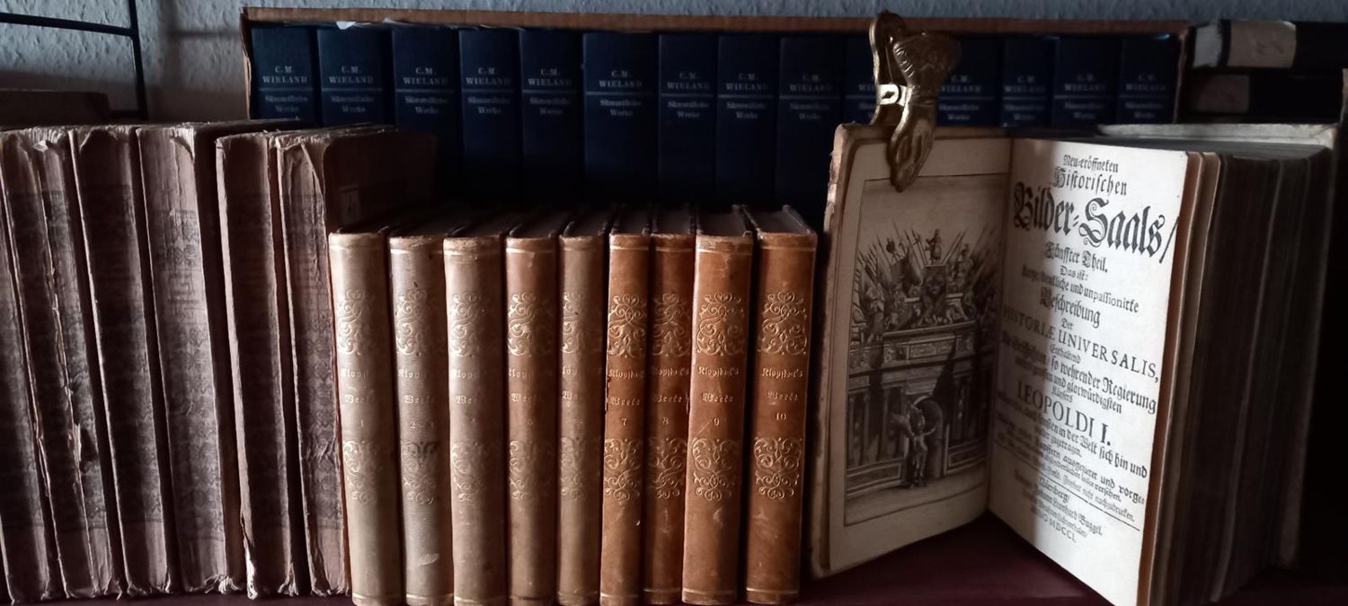 Große Abbildung Nr.12: 133-536 Bibliothek von Prof. Juergen Seuss: (Buchwesen)