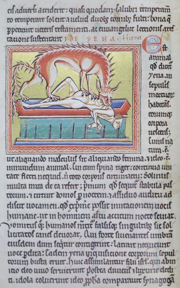 Große Abbildung Nr.2: 133-548 Bestiarium.: (Faksimile)