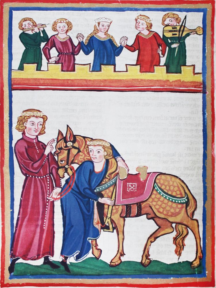 Große Abbildung Nr.2: 133-553 Codex Manesse.: (Faksimile)