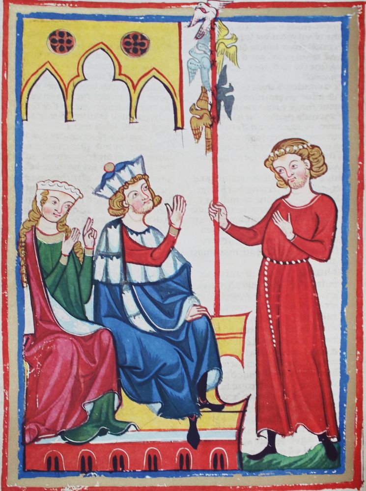 Große Abbildung Nr.3: 133-553 Codex Manesse.: (Faksimile)