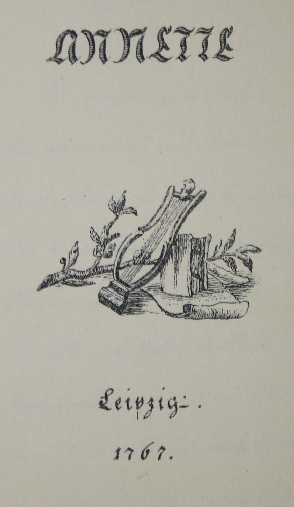 Große Abbildung Nr.1: 133-562 Goethe,J.W.v.: (Faksimile, Insel-Verlag)
