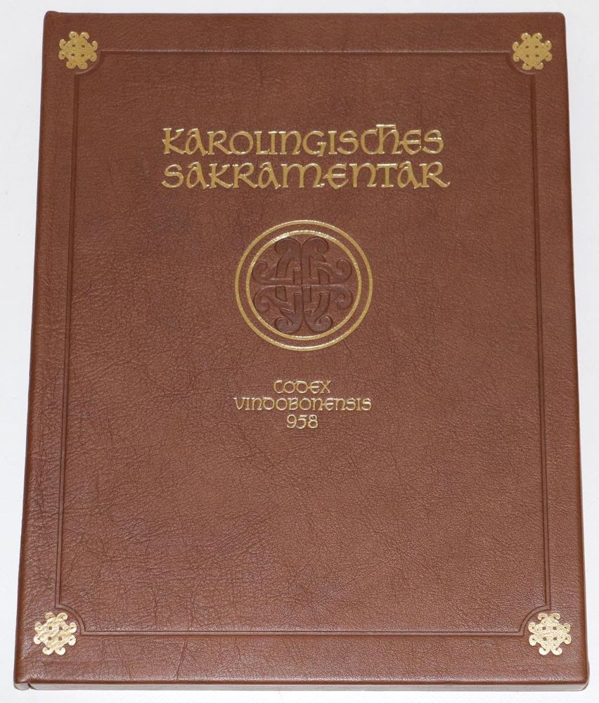 Große Abbildung Nr.2: 133-564 Karolingisches Sakramentar.: (Faksimile)