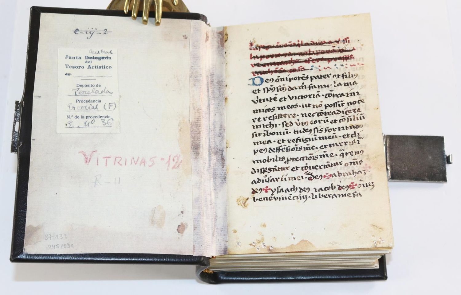 Große Abbildung Nr.3: 133-571 Liber Horarum.: (Faksimile)