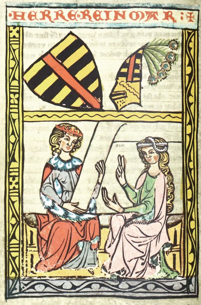 Große Abbildung Nr.2: 133-584 Weingartner Liederhandschrift, Die.: (Faksimile)