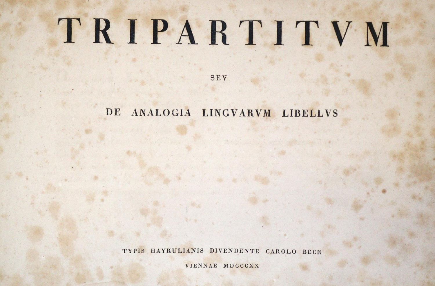 Große Abbildung Nr.1: 133-593 (Klaproth,H.J. u. A.A.v.Merian).: (Lexika - Wörterbücher - Sprachwissenschaften)