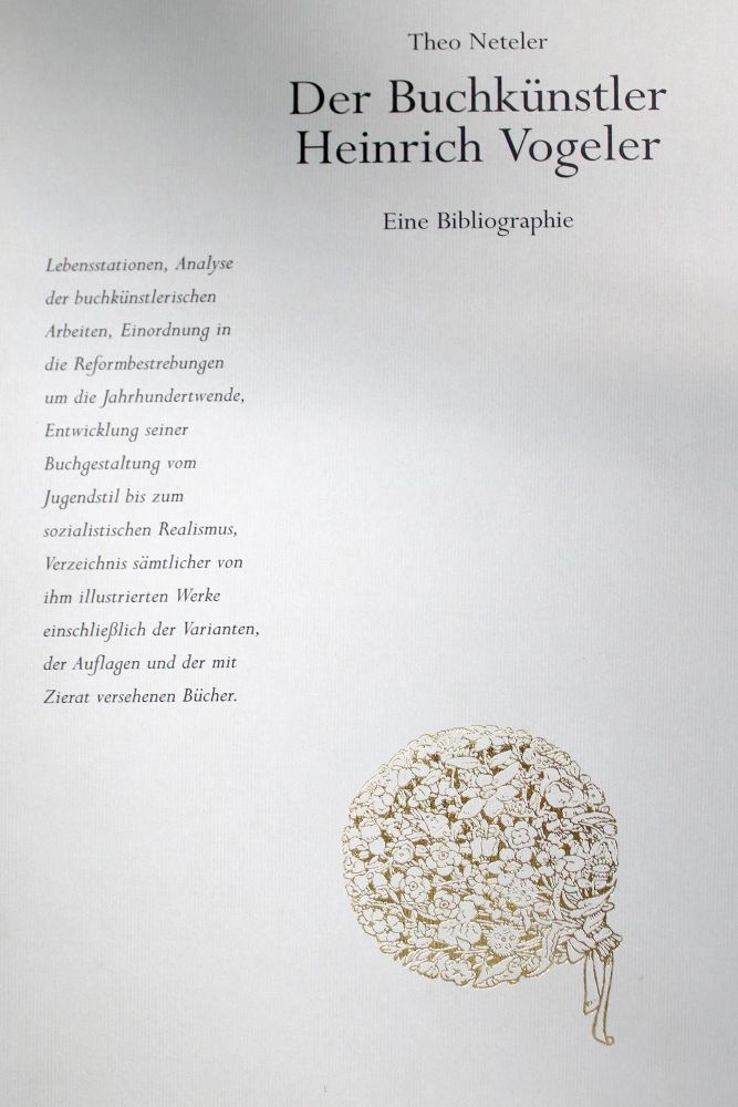 Große Abbildung Nr.1: 133-606 Sammlung: (Bibliographie und Buchwesen)