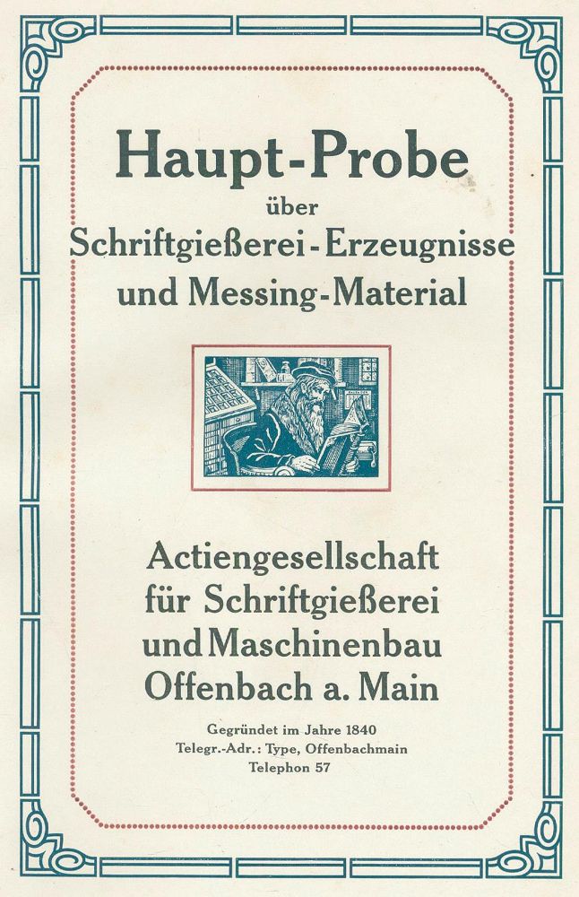 Große Abbildung Nr.1: 133-608 Haupt-Probe: (Typographie und Kalligraphie)