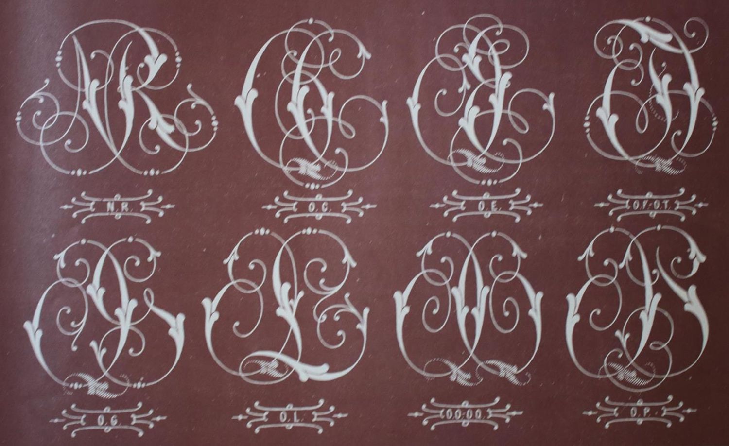 Große Abbildung Nr.2: 133-611 Salow,R. (Hrsg.).: (Typographie und Kalligraphie, Monogramme)