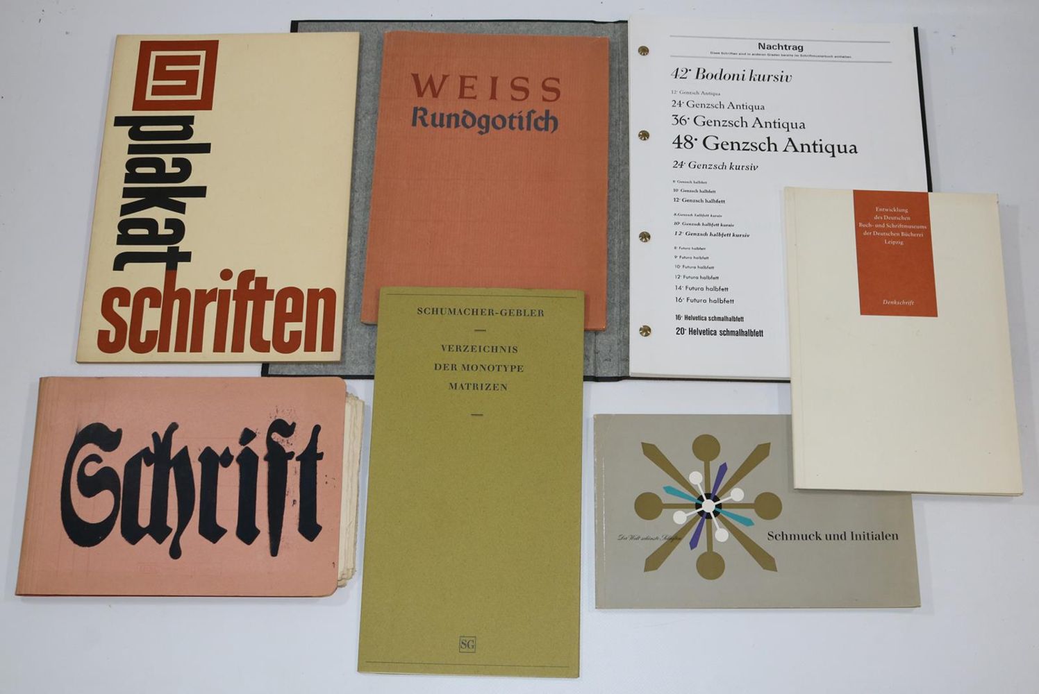 Große Abbildung Nr.12: 133-612 Sammlung: (Typographie und Kalligraphie)