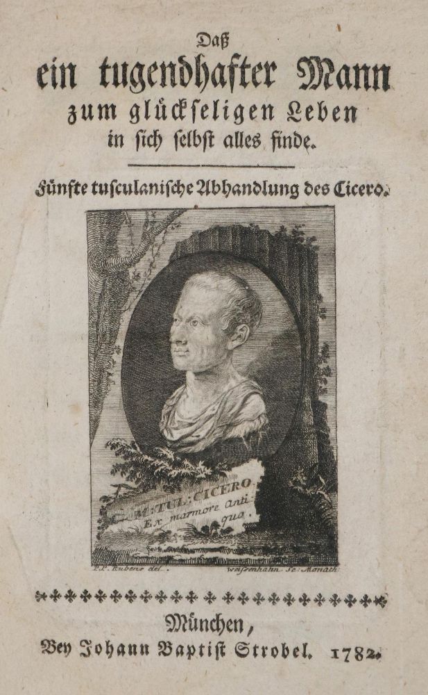 Große Abbildung Nr.1: 133-618 Cicero,M.T.: (Kultur- und Sittengeschichte)