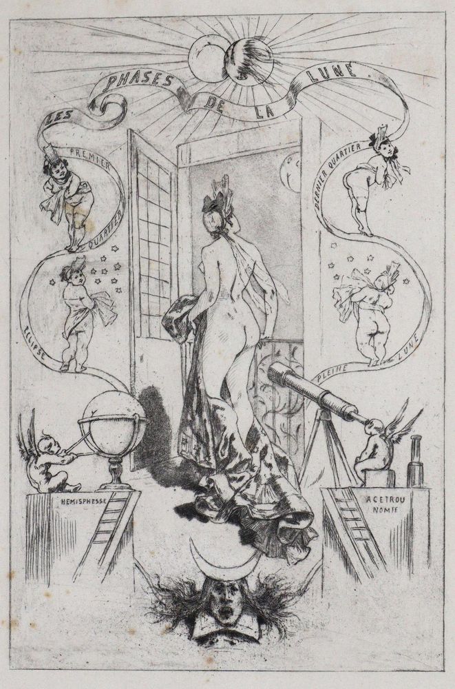 Große Abbildung Nr.1: 133-629 Sphere de la Lune, La.: (Erotika - Galantes, Rops)