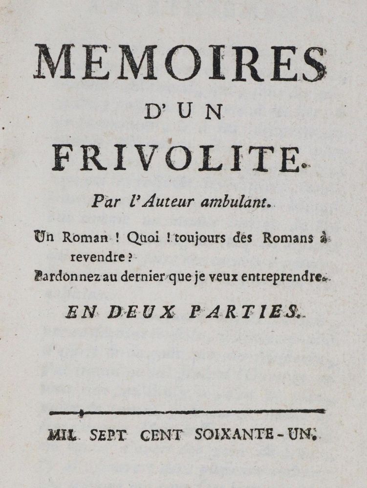 Große Abbildung Nr.1: 133-635 (Taconet,T.G.).: (Erotika - Galantes)