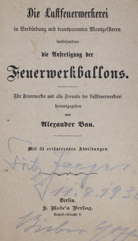 Große Abbildung Nr.2: 133-636 Bau,A.: (Feuerwerk)