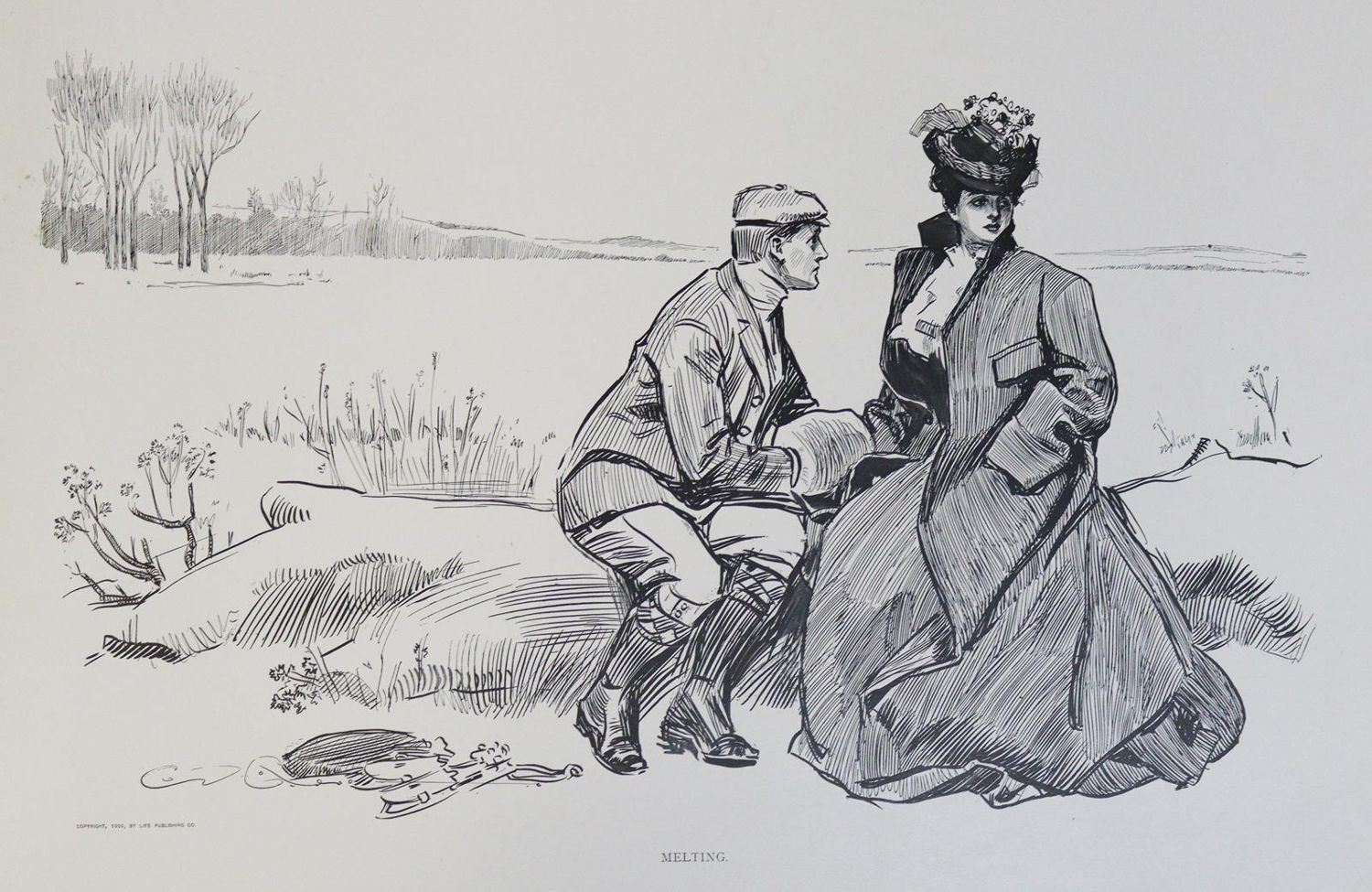 Große Abbildung Nr.5: 133-641 Gibson,C.D.: (Karikatur)