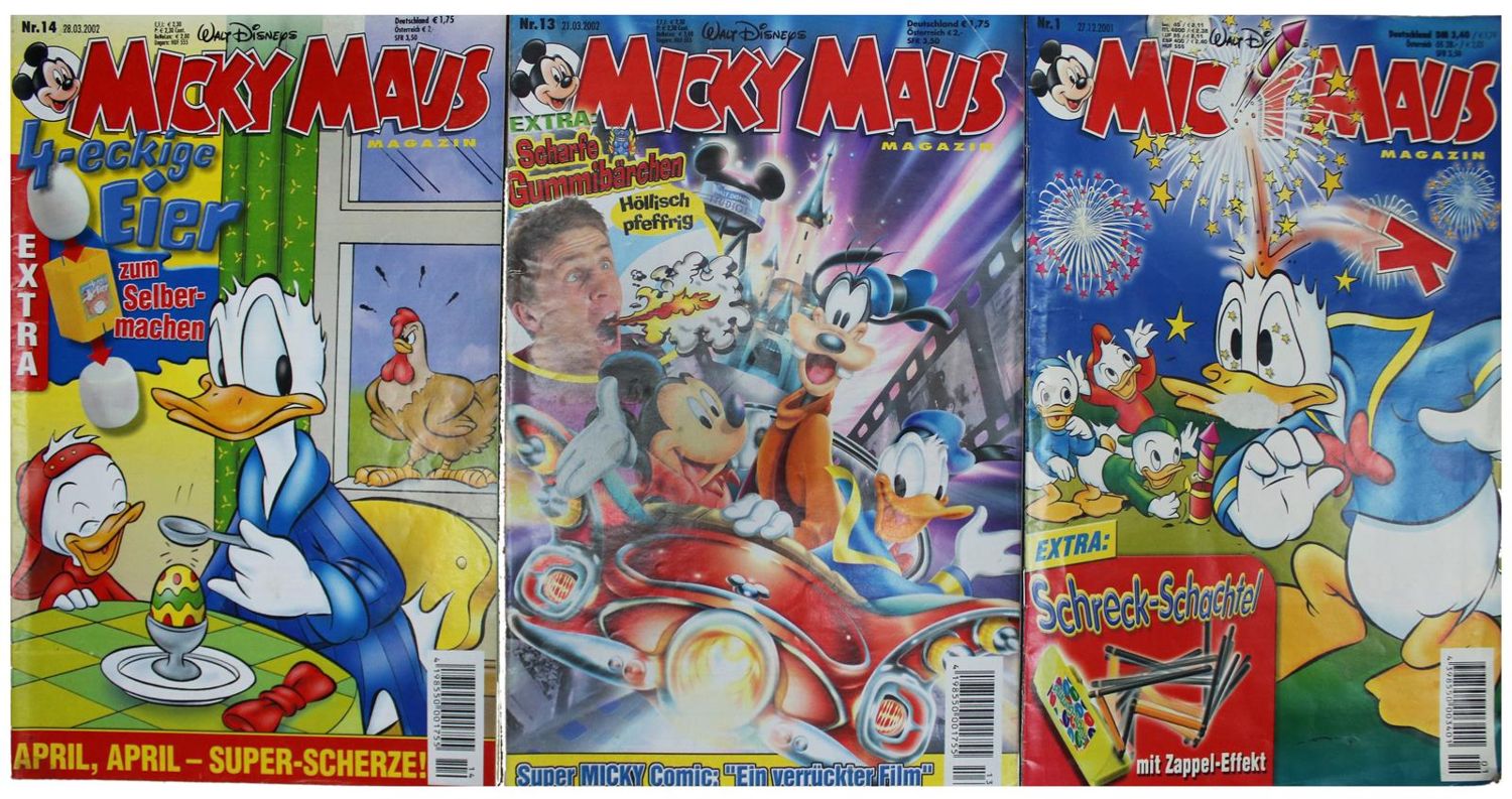 Große Abbildung Nr.1: 133-657 Micky Maus.: (Comics)