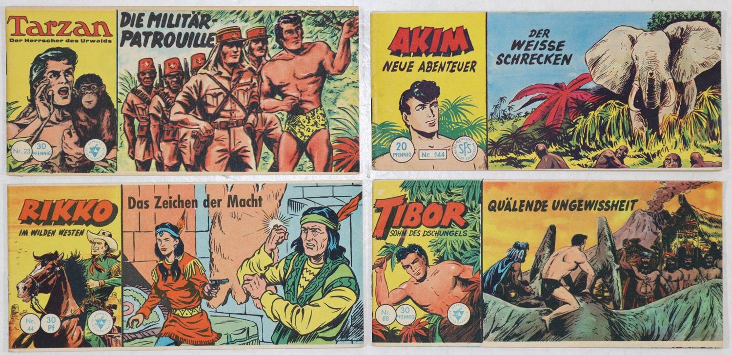 Große Abbildung Nr.5: 133-658 Piccolo-Hefte.: (Comics)