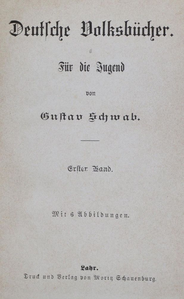 Große Abbildung Nr.3: 133-684 Schwab,G.: (Kinder- und Jugendbücher)