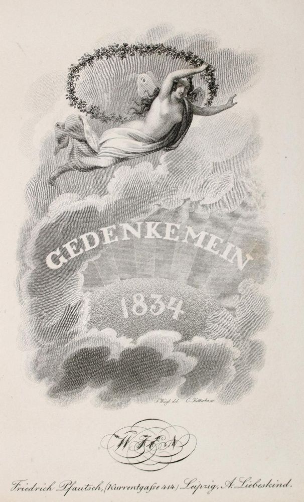 Große Abbildung Nr.2: 133-708 Gedenke mein!: (Almanache)