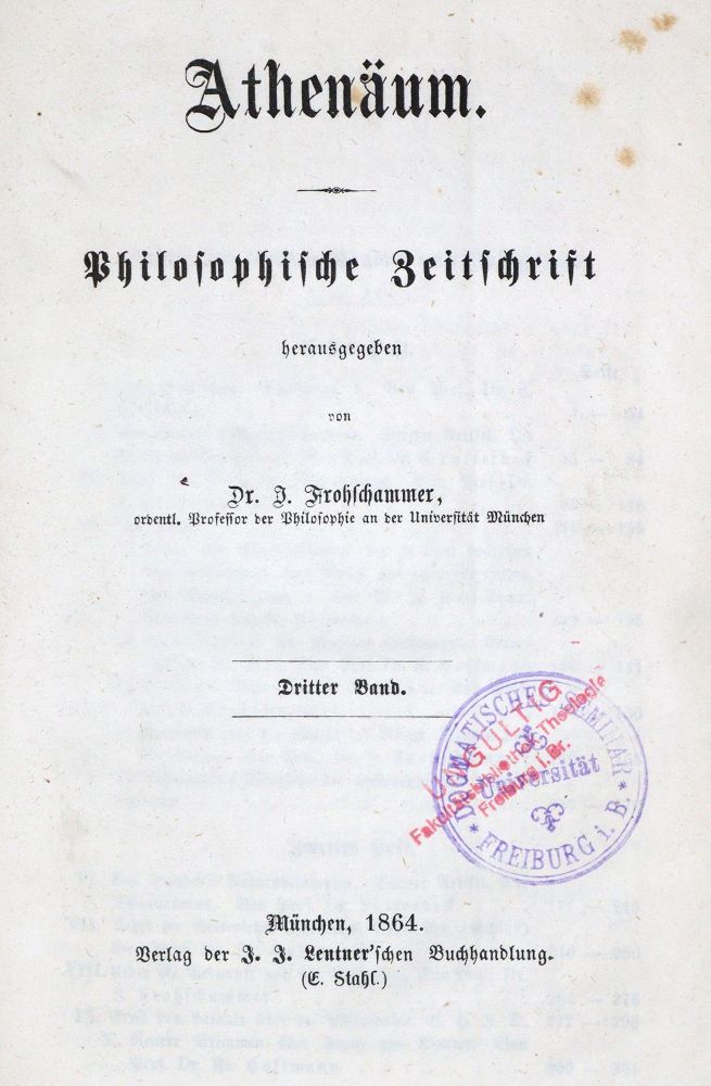 Große Abbildung Nr.4: 133-722 Frohschammer,J. (Hrsg.).: (Athenäum)