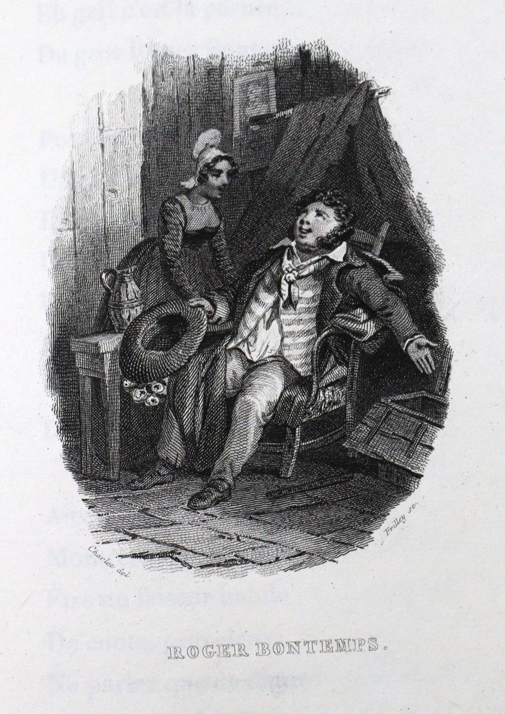 Große Abbildung Nr.1: 133-728 Beranger,P.J.de.: (Literatur und illustrierte Bücher bis 19.Jahrhundert)