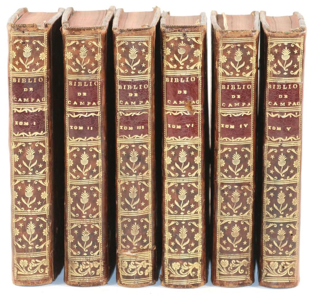 Große Abbildung Nr.1: 133-730 Bibliothèque de campagne,: (Literatur und illustrierte Bücher bis 19.Jahrhundert)