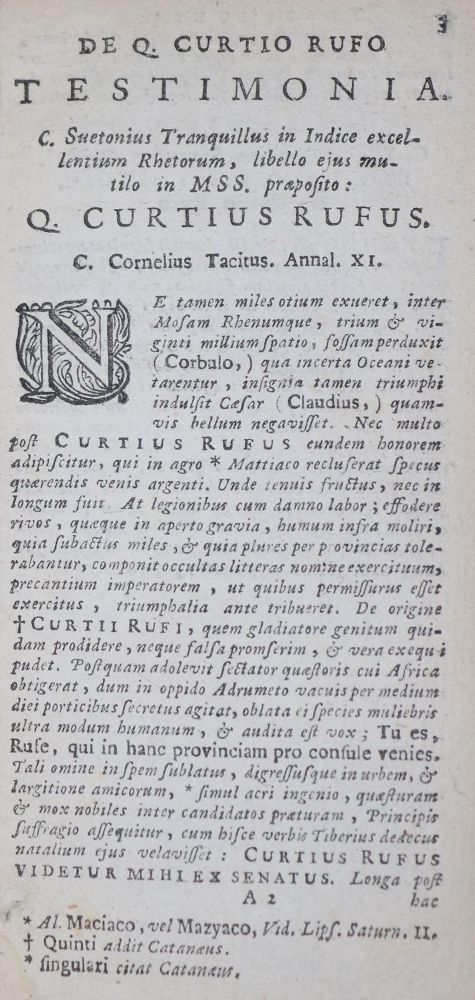 Große Abbildung Nr.1: 133-749 Curtius Rufus,Q.: (Literatur und illustrierte Bücher bis 19.Jahrhundert)