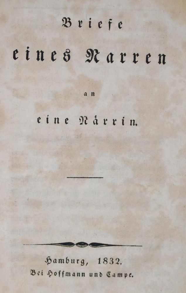 Große Abbildung Nr.1: 133-784 (Gutzkow,K.).: (Literatur und illustrierte Bücher bis 19.Jahrhundert)