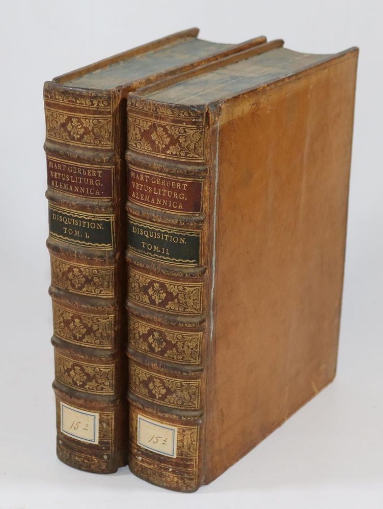 Große Abbildung Nr.2: 133-80 Gerbert,M.: (Alte Drucke, Handschriften und Theologie)