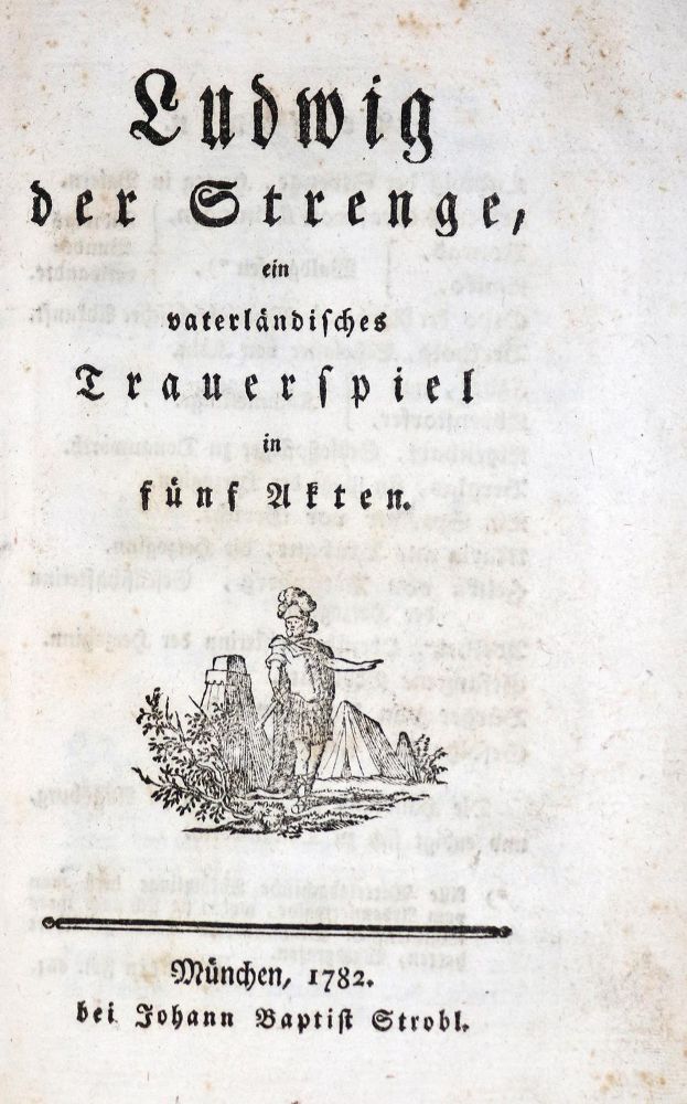 Große Abbildung Nr.1: 133-804 (Langenau,L.W.v.).: (Literatur und illustrierte Bücher bis 19.Jahrhundert)