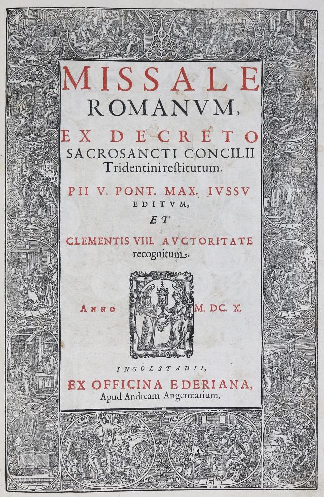Große Abbildung Nr.1: 133-83 Missale Romanum,: (Gesangbücher)