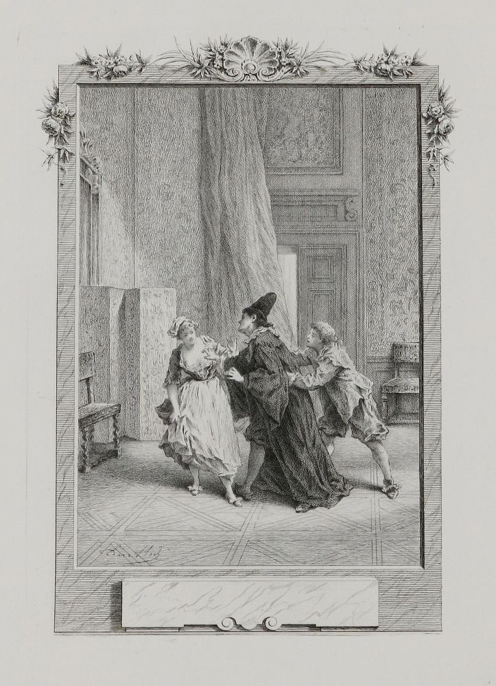Große Abbildung Nr.2: 133-832 Hedouin,E.: (Moliere)