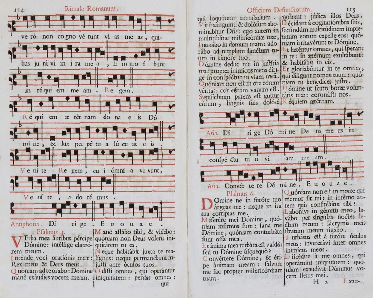 Große Abbildung Nr.2: 133-85 Rituale Romanum: (Gesangbücher)