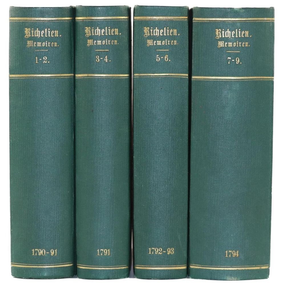 Große Abbildung Nr.2: 133-851 Richelieu,L.F.de.: (Literatur und illustrierte Bücher bis 19.Jahrhundert)