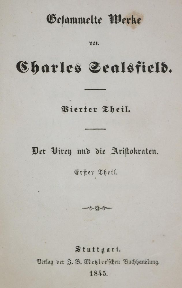 Große Abbildung Nr.1: 133-861 Sammlung: (Literatur und illustrierte Bücher bis 19.Jahrhundert)
