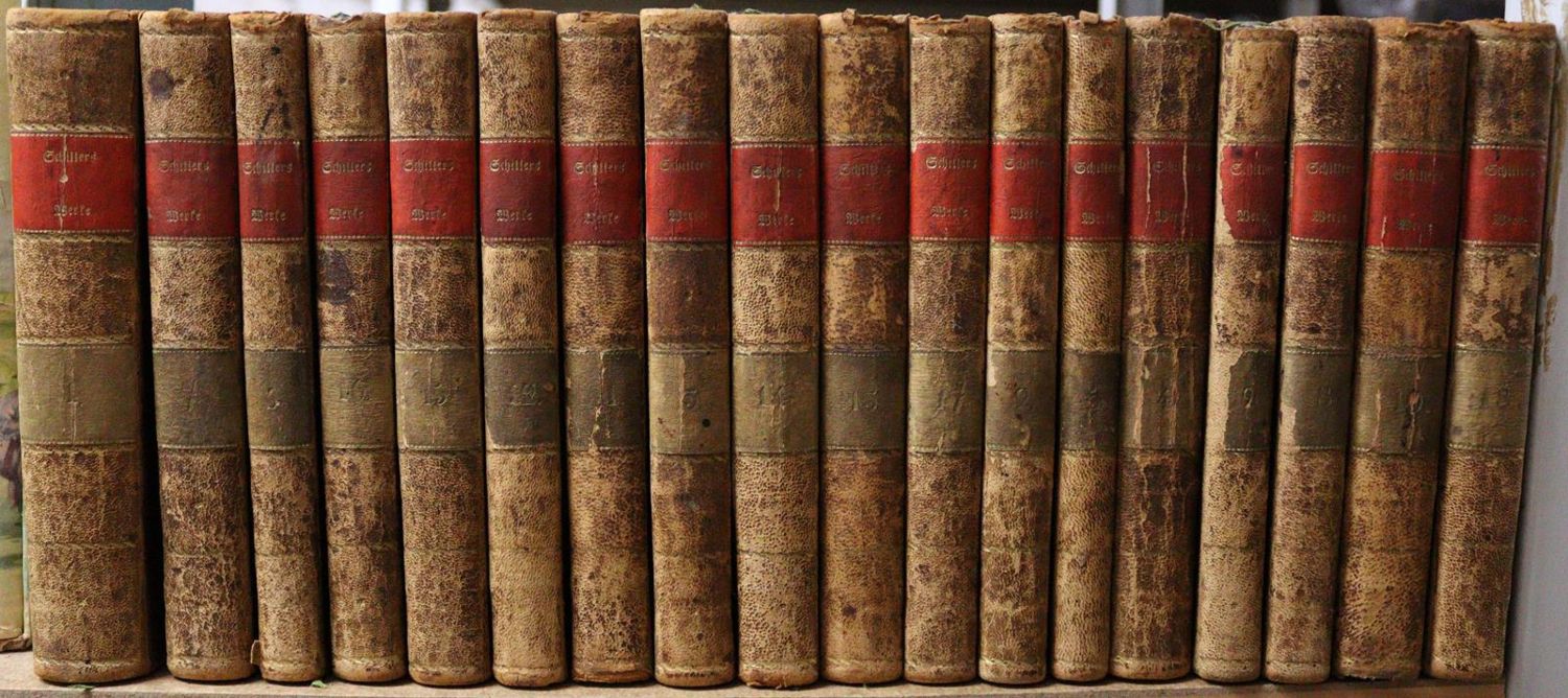 Große Abbildung Nr.2: 133-872 Schiller,F.v.: (Literatur und illustrierte Bücher bis 19.Jahrhundert)