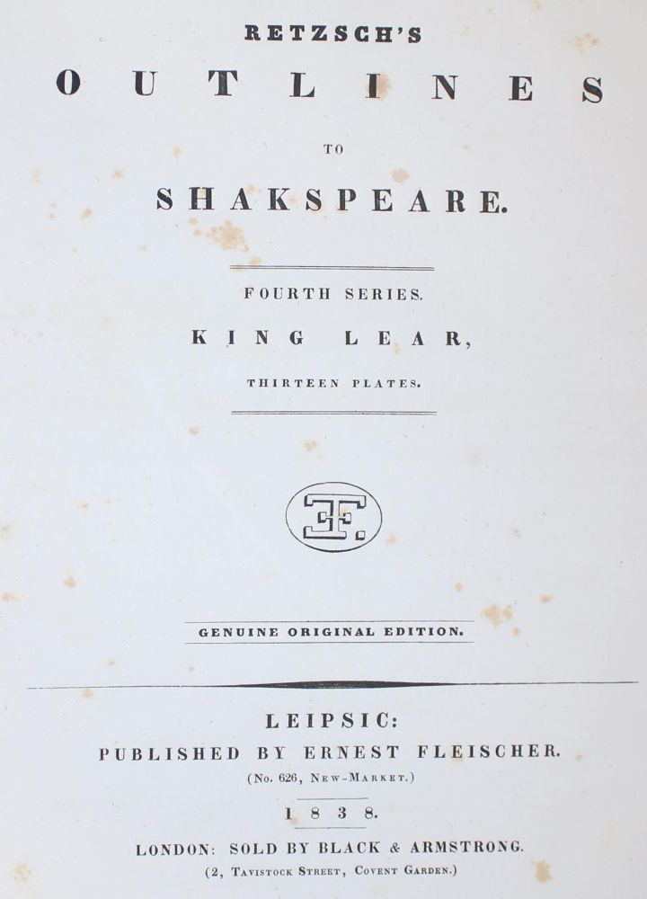 Große Abbildung Nr.1: 133-882 Retzsch,M.: (Shakespeare)