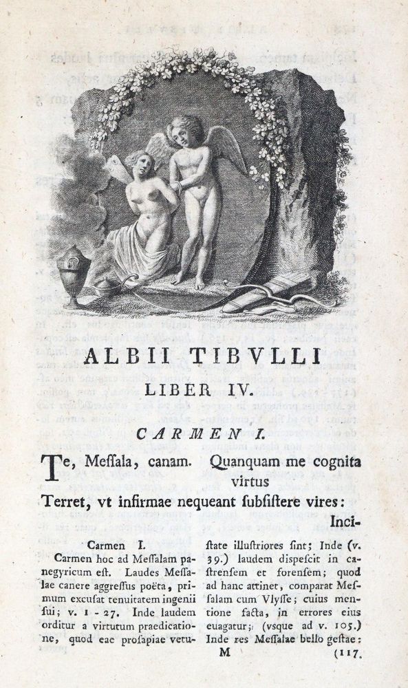 Große Abbildung Nr.2: 133-891 Tibullus,A.: (Literatur und illustrierte Bücher bis 19.Jahrhundert)
