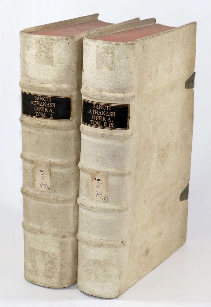 Große Abbildung Nr.3: 133-9 Athanasius Alexandrinus.: (Alte Drucke, Handschriften und Theologie)