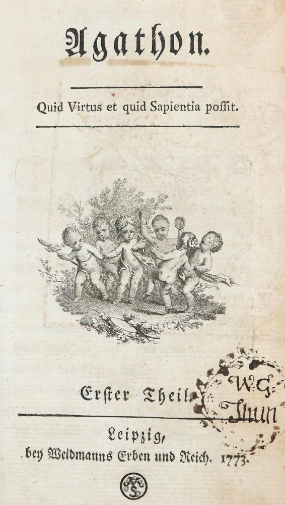 Große Abbildung Nr.2: 133-910 Wieland,C.M.: (Literatur und illustrierte Bücher bis 19.Jahrhundert)