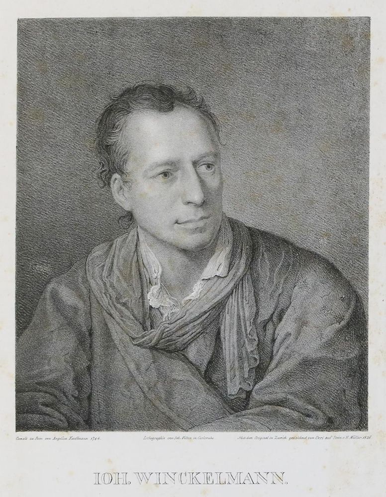 Große Abbildung Nr.1: 133-917 Winckelmann,J.J.: (Literatur und illustrierte Bücher bis 19.Jahrhundert)
