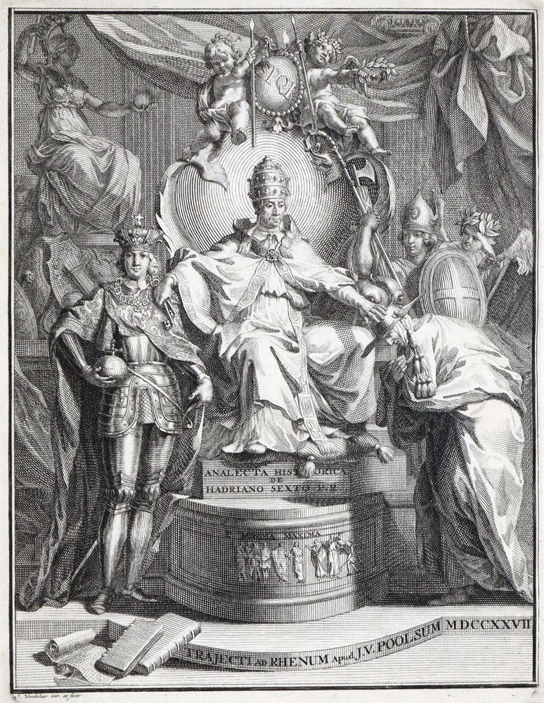 Große Abbildung Nr.1: 133-93 Burmann,C. (Hrsg.).: (Hadrian VI., Papst)