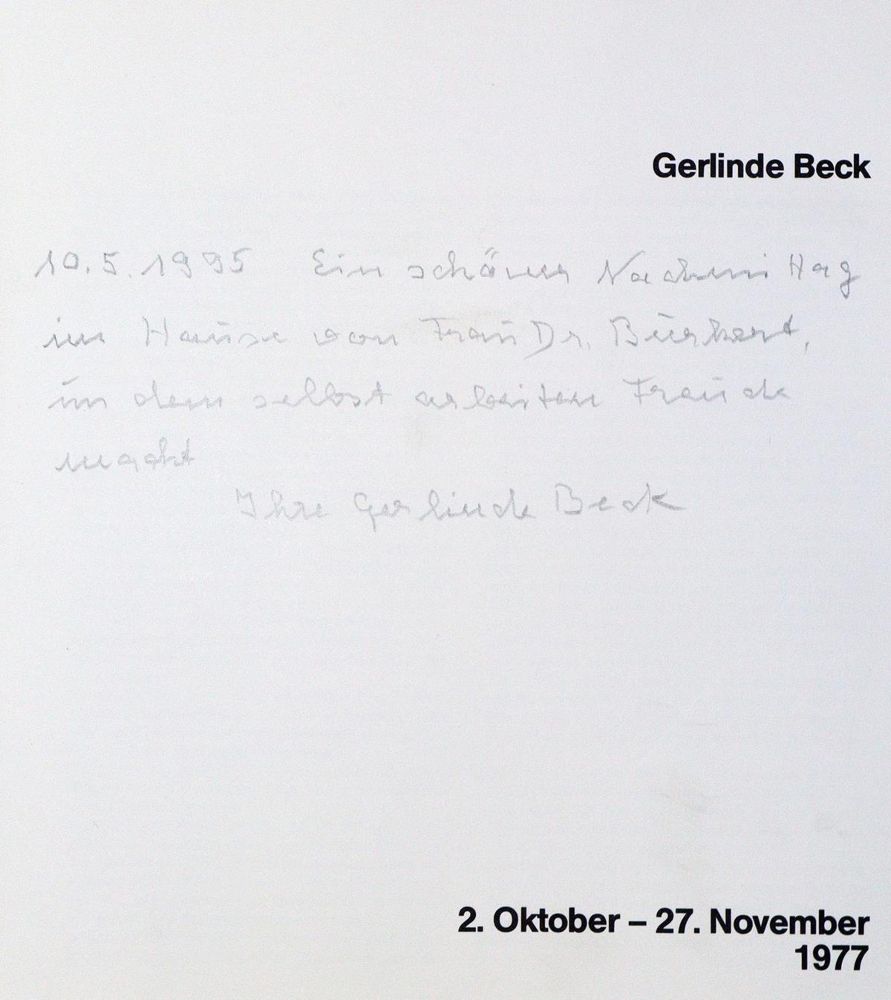 Große Abbildung Nr.10: 133-933 Beck, Gerline.: (Literatur und illustrierte Bücher 20.Jahrhundert - Alte Literatur in modernen Ausgaben)