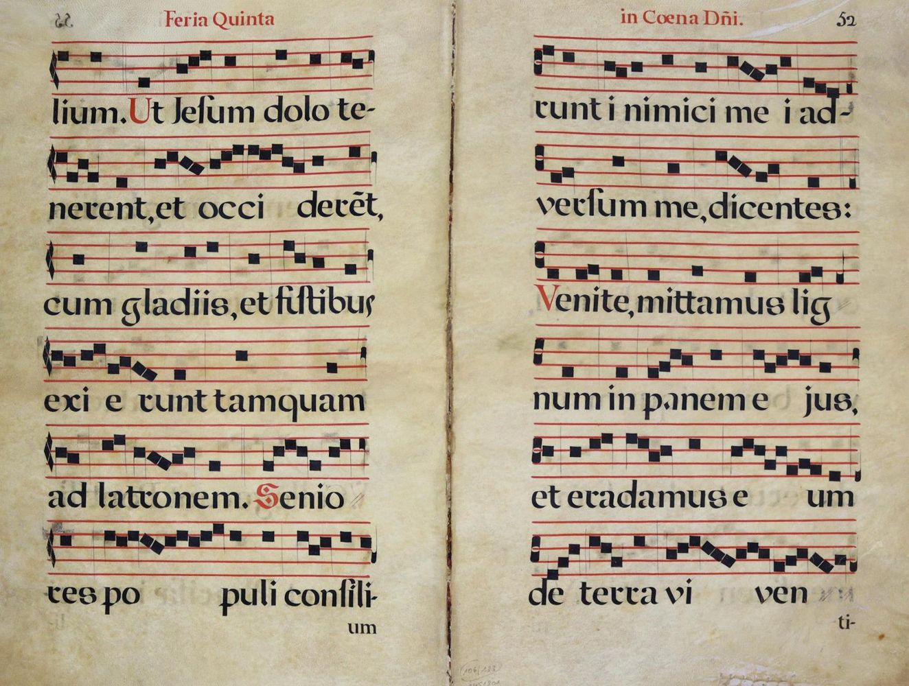 Große Abbildung Nr.3: 133-94 Antiphonar.: (Handschriften)