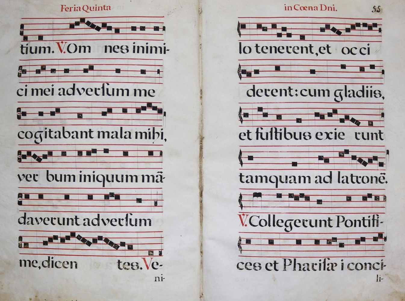 Große Abbildung Nr.4: 133-94 Antiphonar.: (Handschriften)