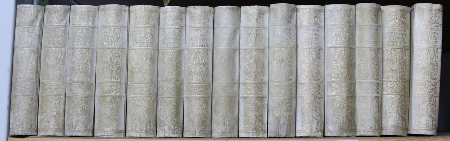 Große Abbildung Nr.3: 133-954 Casanova,G.: (Literatur und illustrierte Bücher 20.Jahrhundert - Alte Literatur in modernen Ausgaben)
