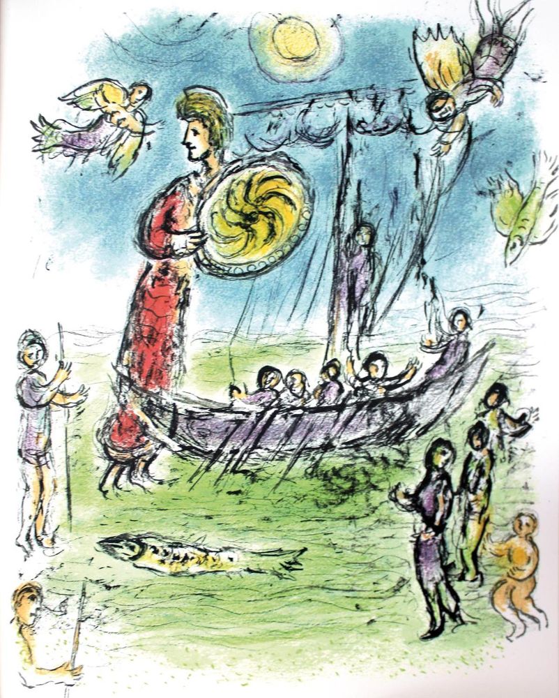 Große Abbildung Nr.2: 133-957 Homer.: (Chagall)