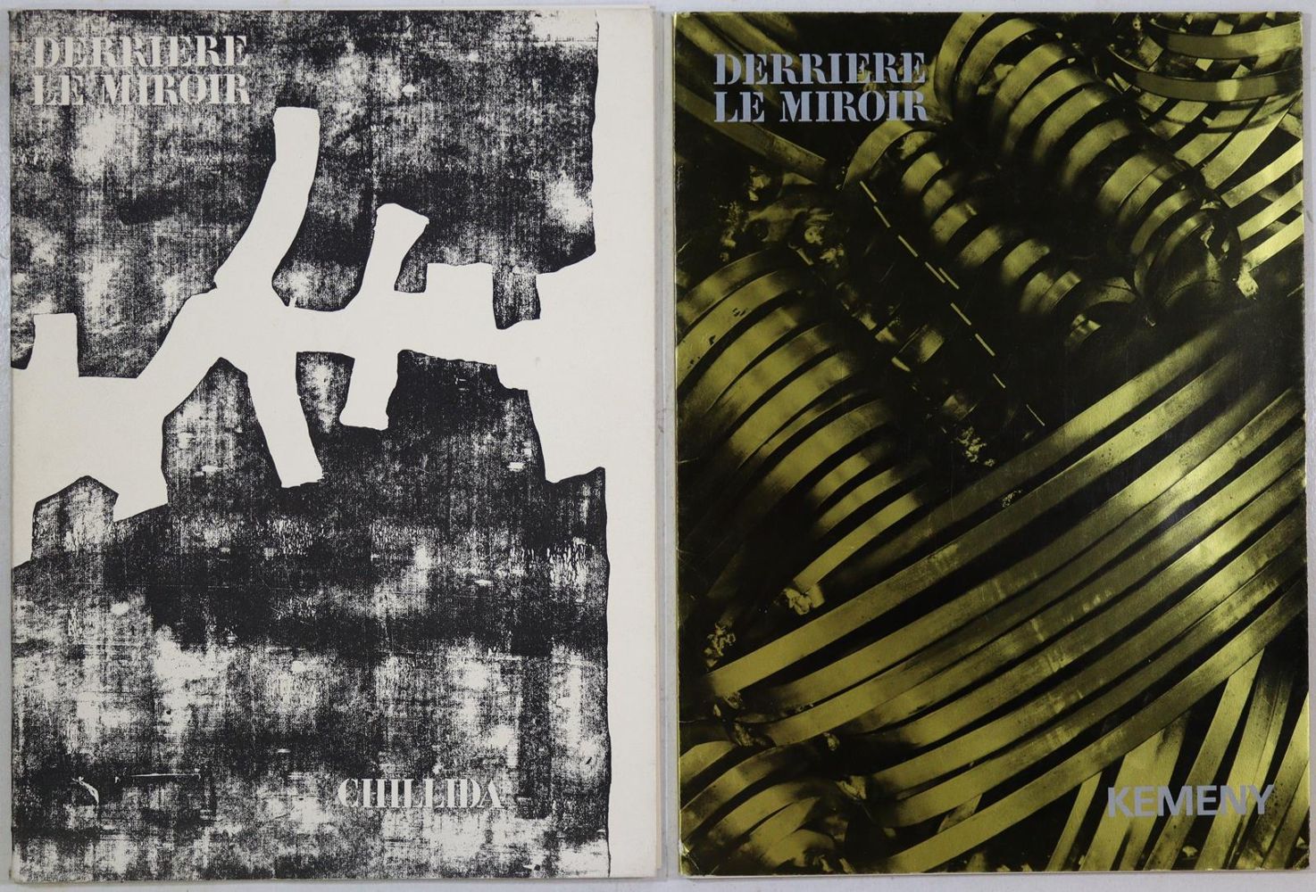 Große Abbildung Nr.5: 133-958 Derriere le miroir.: (Chillida)