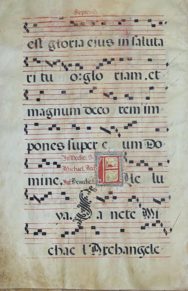 Große Abbildung Nr.3: 133-96 Antiphonar.: (Handschriften)