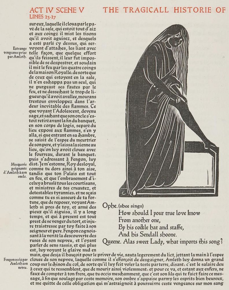 Große Abbildung Nr.2: 133-961 Shakespeare,W.: (Cranach-Presse, Craig)